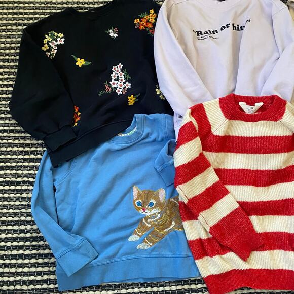 🌿Girls Kids 8P Clothing Mix Lot Bundle Zara HM Mini Boden Hanna Andersson 8-10Y - Picture 3 of 8